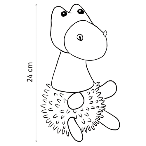 Jouet Dinosaure avec picots